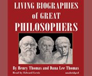 Living biographies of great philosophers cover image